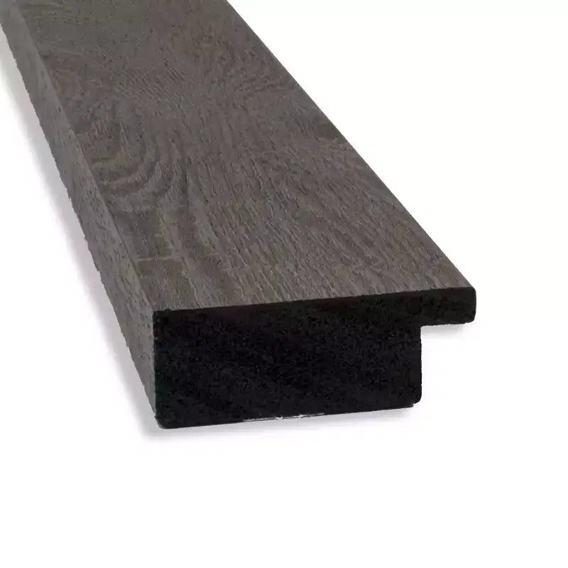 Specchio a muro/porta stretto grigio a figura intera, rettangolare, 1 persona, 17,5" x 51,5"