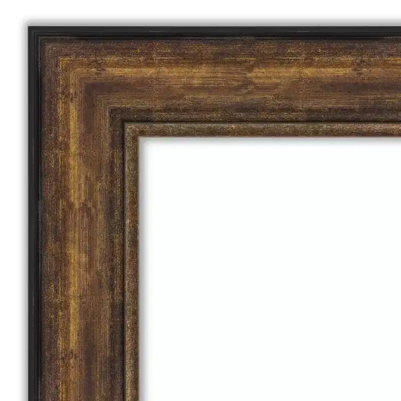 Specchio da Parete Rettangolare in Bronzo – Singolo, da Parete