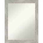 22" x 28" Non-Beveled Dove Narrow Wall Mirror for Bathroom Vanity - Amanti Art