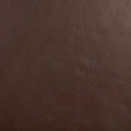 Sedia da pranzo senza braccioli in pelle bianca/color cognac – Struttura in teak, 1 posto
