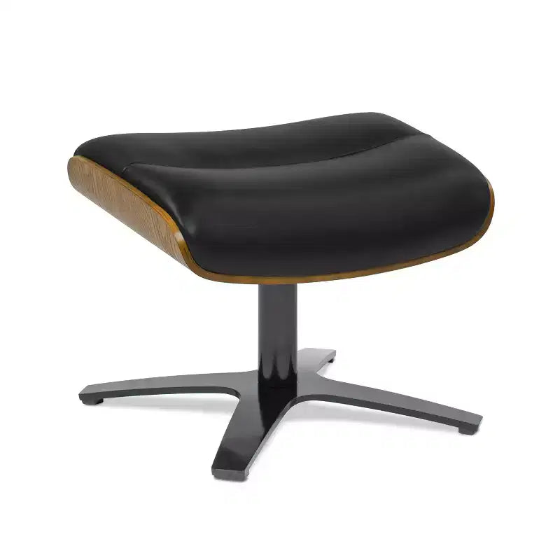 Pouf quadrato in pelle, monoposto