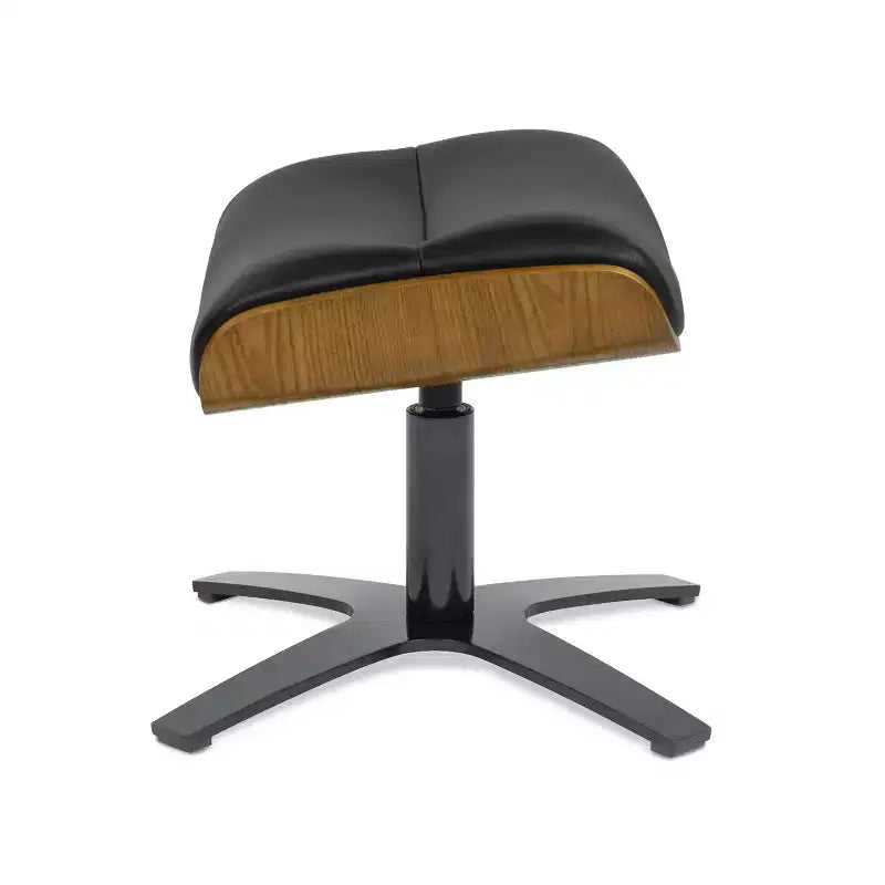 Pouf quadrato in pelle, monoposto