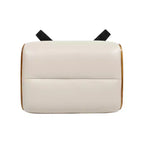 Pouf quadrato in pelle, monoposto