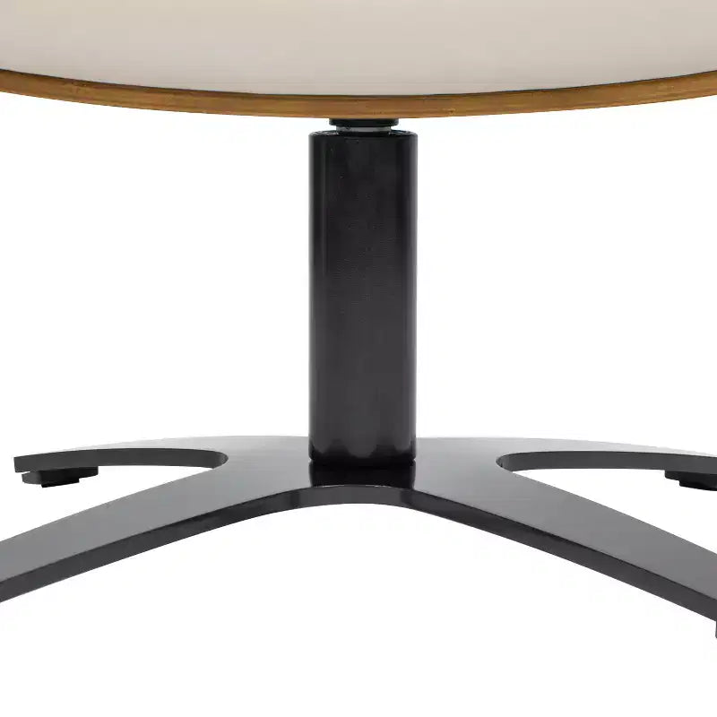 Pouf quadrato in pelle, monoposto