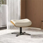 Pouf quadrato in pelle, monoposto