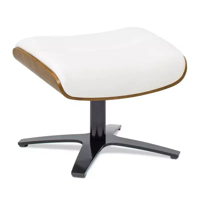 Pouf quadrato in pelle, monoposto