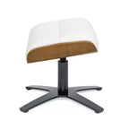 Pouf quadrato in pelle, monoposto