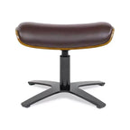 Pouf quadrato in pelle, monoposto