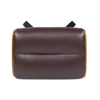Pouf quadrato in pelle, monoposto
