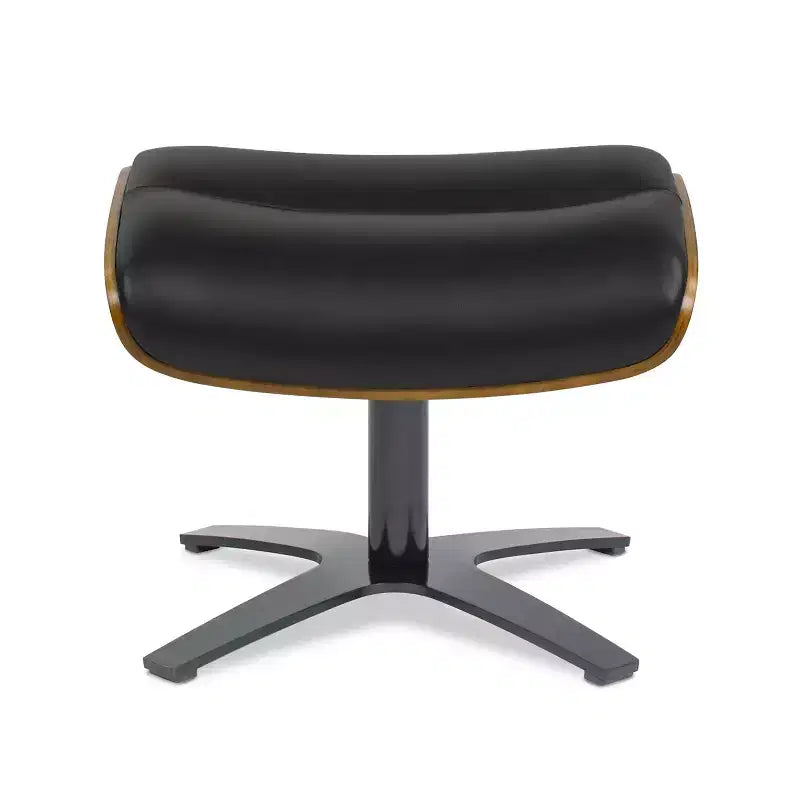 Pouf quadrato in pelle, monoposto
