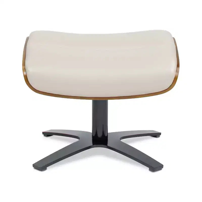 Pouf quadrato in pelle, monoposto