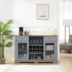 Mobile buffet marrone moderno, 2 ante 2 cassetti, Armadietto per 1 persona
