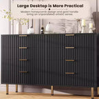 Cassettiera a 8 cassetti, nera / grigia / naturale / bianca, in legno, larghezza 55", montaggio per 1 persona