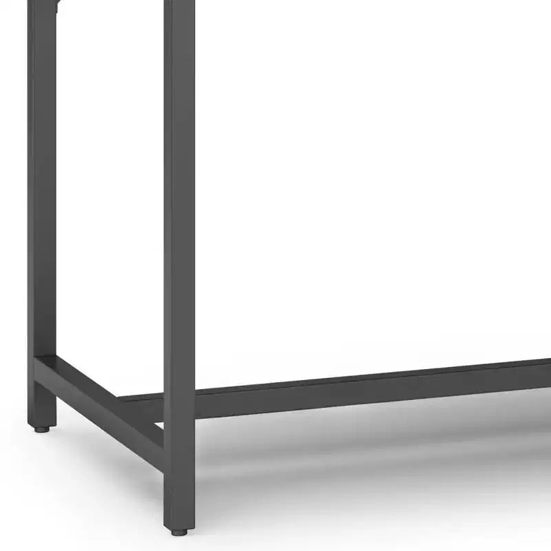 Scrivania a 1 posto marrone sella medio, stile Mid-Century, con schedario