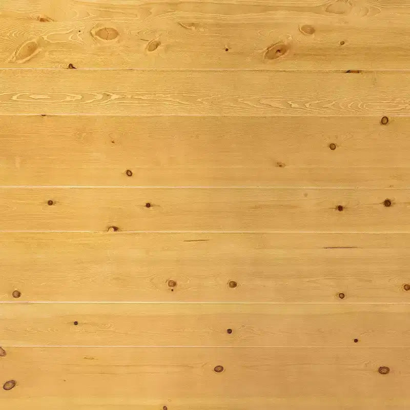 Panca Pieghevole in Stile Rustico Naturale Chiaro / Mogano – Pino massiccio, 4 posti
