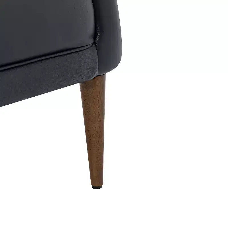 Poltrona a barilotto in vera pelle capitonné, seduta singola – Beige / Nero / Cammello / Blu Marino